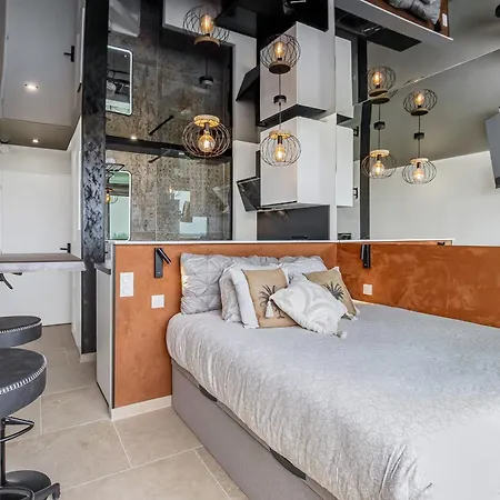 Cap Cosy Standing Naturiste Heliopolis Cap D'agde With Sea View Apartmán *