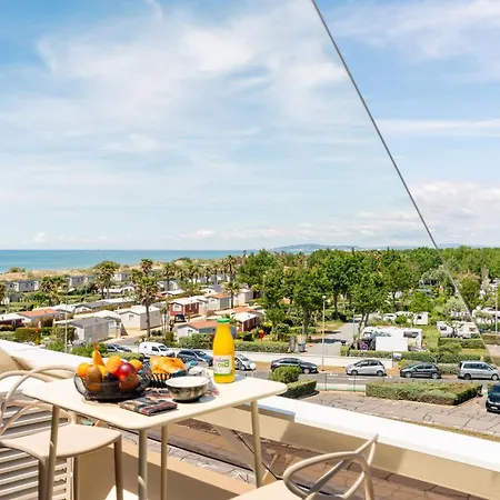 Cap Cosy Standing Naturiste Heliopolis Cap D'agde With Sea View Apartmán *