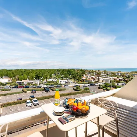 Apartmán Cap Cosy Standing Naturiste Heliopolis Cap D'agde With Sea View